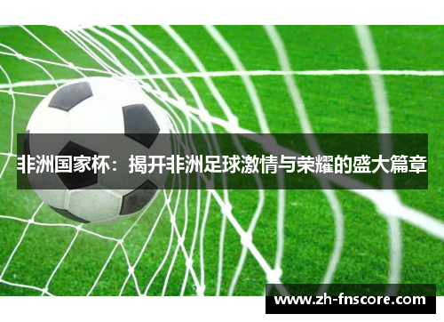 非洲国家杯:揭开非洲足球激情与荣耀的盛大篇章 非洲国家杯:揭开非洲足球激情与荣耀的盛大篇章